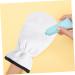Ipetboom 2 Pairs Maintenance Essential Oil Gloves Hand Mitts Heated Glives Bath Mitt Eye Patches for Adults Dead Skin Removal Mitten Warm White Polyester Blindfold Exfoliating - Buy Online on GoSupps.com