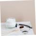 Premium Brush Holder & Razor Stand - Stable Safety Tool for Beard Shaving | Ideal Bathroom Storage for Men - Buy Online on GoSupps.com