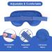 NEWGO Reusable Cooling Eye Mask for Puffy Eyes | Hot Cold Therapy Gel for Migraine Headache, Dark Circles, Dry Eyes | Sinus Pain Relief | Dark Blue - Buy Online on GoSupps.com