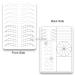 3 Pc Silicone Permanent Makeup Practice Pads for Microblading & Microshading - White Skin with Black Outline - Buy Online on GoSupps.com