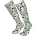 Japanese Chin Dog Compression Socks | Cute Flower Patterns | 15-20 mmHg Support for Running & Cycling - Unisex - Buy Online on GoSupps.com