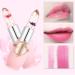 Crystal Jelly Flower Color Changing Lipstick Set - Rose Red | Temperature Change Magic Lip Gloss - Buy Online on GoSupps.com