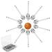 ExeQianming Air Pump Needles, Basketball Pump Needle, Air Pump Inflation Needles with Storage Box, Stainless Steel Ball Pump Inflation Needle for Sports Balls Air Pumping 20pcs (silver)
