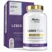 Liver plus duk thistle capsules high -dose - artichokes dandelion curcuma desemodium and cholin complex for liver - 80% silymarin