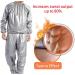 DawnBreak Sauna Sweat Suit for Women/Men - Black, Large | Exercise Weight Loss Fitness Gear - Buy Online on GoSupps.com