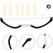 FRCOLOR 1 Set Arch Embroidery Eyebrow Ruler Makeup Tools Eyebrow Measuring Ruler Eyebrow Ruler Tool Alloy - Buy Online on GoSupps.com