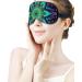 Psychedelic Geometric Sleep Eye Mask & Blindfold for Women & Men - Elastic Strap Headband for Sleep, Travel, and Nap - Buy Online on GoSupps.com