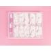 500 Pieces French Artificial Nail Tips Set - False Acrylic Nails with 4 Glue Tubes for DIY Nail Design - Perfect for Extensions & Natural Looks - Buy Online on GoSupps.com