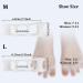Blmsian Toe Separators 2 Pairs - Foot Alignment Corrector for Bunions, Hammertoes, Plantar Fasciitis - Medium Size for Women's Shoe 9-12.5 & Men's Shoe 7-11 - Buy Online on GoSupps.com