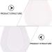 Buy 6 Pairs Oval Eye Patch Masks | Non-Woven Eye Pads for Sleep & Care | White Nursing Pads 9x7cm - International Shipping Available - Buy Online on GoSupps.com