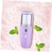 AUTSUPPL 1pc Hydrating Instrument Skin Small Humidifier Plant Beauty Spray Water Meter Portable Purple Abs - Buy Online on GoSupps.com