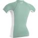 O'Neill Girl's Premium Skins UPF 50+ Rash Guard - Fresh Mint/White - Size 12 - Buy Online on GoSupps.com