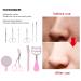 ZJchao 10Pcs Eyebrow Grooming Kit - Professional Eyebrow Trimmer Tweezers Eyelash Curler & Extractor for Women | International Shipping - Buy Online on GoSupps.com