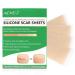 Professional Silicone Scar Sheets Scar removal sheet for Soften and Flattens Old & New Scars Works on Scars Caused by C-Section Surgery Burn Acne 4 PCS 3 1.6