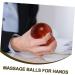 FRCOLOR 6 STCHOOD Massage Balls - Red Sandalwood Muscle-Stretch Balls (3 Pcs) - Chinese Style Fitness & Crafting Balls (5x5cm) - Buy Online on GoSupps.com