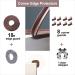Baby Proof Edges & Corners Protector - Child Proofing Corner Edge Safety Gurards 18ft Edge + 8 Corners Kids Furniture Foam Cushion Bumpers Guard for Fireplace Table Cabinet ( Coffee Brown) Coffee Brown 9 Piece Set - Buy Online on GoSupps.com