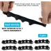3 Pairs Black Gel Toe Separators - Toe Stretchers, Spacers & Straighteners for Overlapping Toes, Bunions & Relaxation - Ideal for Running, Yoga, Manicure & Pedicure - Buy Online on GoSupps.com
