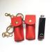 ARTIBETTER 2pcs Clip-On Sleeve Chapstick Key Chain Holder - Leather Lip Balm Pouch Storage Bags - Fashion Lipstick Case with Key Ring - Portable Gift for Women/Girls - Buy Online on GoSupps.com