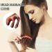 Head Meridian Massage Comb - Green Sandalwood Therapy Comb with 5 Wide Teeth for Hair & Blood Circulation - Enhance Acupuncture Experience - Buy Online on GoSupps.com