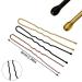 50Pcs U-Gold Hairpins & Bobby Pins - Metal Hair Accessories for All Hair Types | Perfect Bun Pins for Girls - Buy Online on GoSupps.com