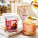 Buy Bath & Body Works White Barn Peach Bellini 3 Wick Scented Candle - Essential Oils 14.5 oz | International Shipping Available - Buy Online on GoSupps.com