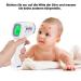 Buy Contactless Infrared Thermometer for Baby Adult & Children - Precise Fever Readings Alarm & 50 Memory Function - Digital LCD Display - White & Purple - Buy Online on GoSupps.com