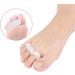 Buy Hammer Toe Corrector & Cushion | Soft Gel Toe Spreader & Separator - Reduce Pain & Prevent Hallux Valgus (4 Pack) - Buy Online on GoSupps.com