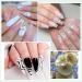 MIZHSE 10ml Gel Liner Nail Art Polish - White Spider Line Drawing DIY Manicure Supplies - Buy Online on GoSupps.com