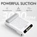 L'UGX Rechargeable Nail Dust Collector with 2 Filters - Professional 70W Extractor for Acrylic Nails - Ideal for Home Salon - Low Noise - White - Buy Online on GoSupps.com