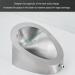 Stainless Steel Wall-Mounted Urinal Men's Urinal Public Toilet Urinal with Stainless Steel S Tube Suitable for Schools Prisons KTV Hospitals Shopping Malls Stations - Buy Online on GoSupps.com