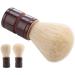 Anggrek Traditional Shaving Brush - Portable Men's Nylon/Bristle Brush for Home & Salon | Premium Wooden Rasier Brush with Shaving Foam & Soap - Buy Online on GoSupps.com
