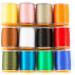 Hercules 140D Fly Tying Thread - 12 Colors Non Waxed - Fly Tying Wires Kit for Dry Wet Flies - Buy Online on GoSupps.com