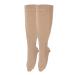 TITA-DONG knee-high varicose vein stockings knee-high compression stockings for women and men compression support stockings in plus size with narrow toe area and 23 to 32 mmHg. Skin color 4XL