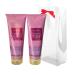 Bath & Body Works BLUSH CARDIGAN Ultimate Hydration Body Cream 2-piece Gift Set with a Red Bow for Holidays 8 oz each