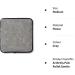 Hotties Micro Hottie - Microwave Hot Water Bottle - Lambswool Fleece - Grey - Buy Online on GoSupps.com