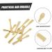 Baluue 50 Pcs Mask Spoon Mini Mask Applicator Face Cream Applicator Mini Skin Care Spatula Makeup Minis Abs 6X1X0.3CMx5pcs Goldenx5pcs - Buy Online on GoSupps.com