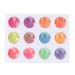 Fluorescence Nail Powder - 12 Box Acrylic Powder Neon Nail Glitter Dust Nail Art Decoration