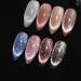 7.3ml Colorful Cat Eye Gel Aurora Diamond Nail Polish Need LED/UV Lamp Nails Art Semi Permanent Manicure Supplies - (Color: 3) - Buy Online on GoSupps.com