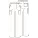 Women's Workwear Originals Pull-On Scrub Pants with Rib-Knit Trim - Large Navy | WW210 - Buy Online on GoSupps.com