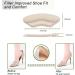 Women's Heel Pads & Inserts - Prevent Slipping & Blisters (4 Pairs) - Buy Online on GoSupps.com