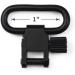 4 Piece 2.54cm Quick Release Sling Swivel for Rifle & Air Rifle - Durable & Easy Install - Buy Online on GoSupps.com