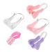 Lot de 5 Pinces-Nez Esth tiques en Silicone Souple Correcteur Nasal Invisible pour Hommes et Femmes Am liore la Respiration Utilisation Jour et Nuit Couleurs Vari es