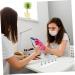 ULTECHNOVO 2 Sets Nail Holder Nail Practice Stands Nail Holder for Painting Nail Art Holder Crystal Display Stand Nail Display Stand Nail Stand for Press on Nail Art Holder Base Nail Art Tool 2.4X1.4X1.4CM Assorted Color - Buy Online on GoSupps.com