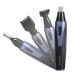 ZJchao Nose Hair Trimmer 4 in1 Rechargable Stainless Steel Waterproof Ear Beard Eyebrows Sideburns Hair Removal Electric Shaver Sets Hair Clippers Trimmer for Men and Women