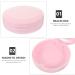 Portable Pink Denture Case with Mirror - Healeved Pocket Denture Storage Box for Orthodontics, Home & Outdoor Use - Buy Online on GoSupps.com