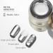 Mirror Silver Metallic Nail Polish Painting Drawing Gel Polish Nail Art Reflective High Shine Nail Polish Soak Off UV/LED 3D Metal Glitter Longlasting Brightness For DIY Art Gel for Nail Art Salon 8ml - Buy Online on GoSupps.com