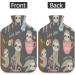 Cute Sloth Flower Heat Bottle 2L | Hand-Foot Warmers Pain Relief & Cold Therapy | Eco-Friendly PVC Bag - Buy Online on GoSupps.com