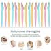 15-Piece Eyebrow Razors Trimmer Kit for Women and Men - Portable Facial Hair Remover with Precision Cover - Buy Online on GoSupps.com