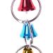 Colourful Ringer Bells Swing Toy for Bird Parrot African Greys Macaw Budgies Parakeet Cockatiels Cockatoo Conure Lovebird Finch Cage Perch - Buy Online on GoSupps.com