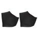 2 pairs of heel socks Moisturizing neoprene-loafing pillows for dry hard cracked washable washable heel compression support for light swelling and heel spores
